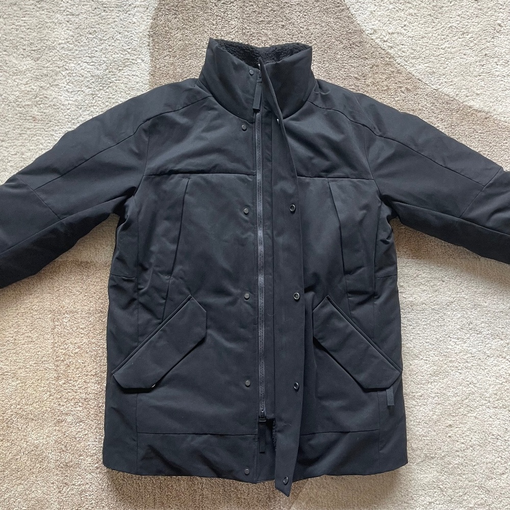 Lululemon Fleece‑Lined Insulated Coat – Black, M | New With Tags